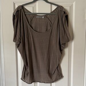 My Tribe Taupe Blouse